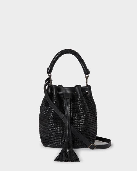 The Lima Leather Bucket Bag