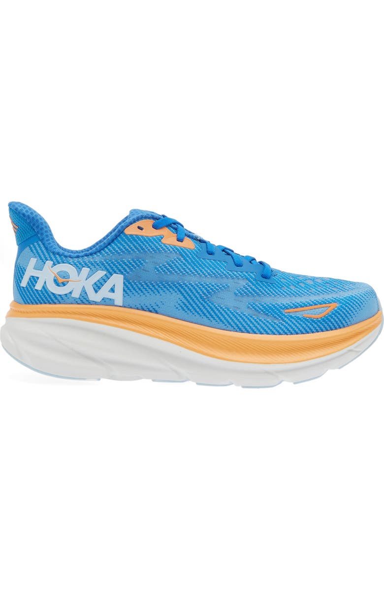 HOKA Clifton 9 Running Shoe, Alternate, color, Coastal Sky / All Aboard