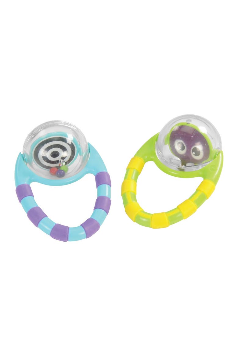 Grasp & Explore Rattle Set - Set of 5, Alternate, color, Multicolor