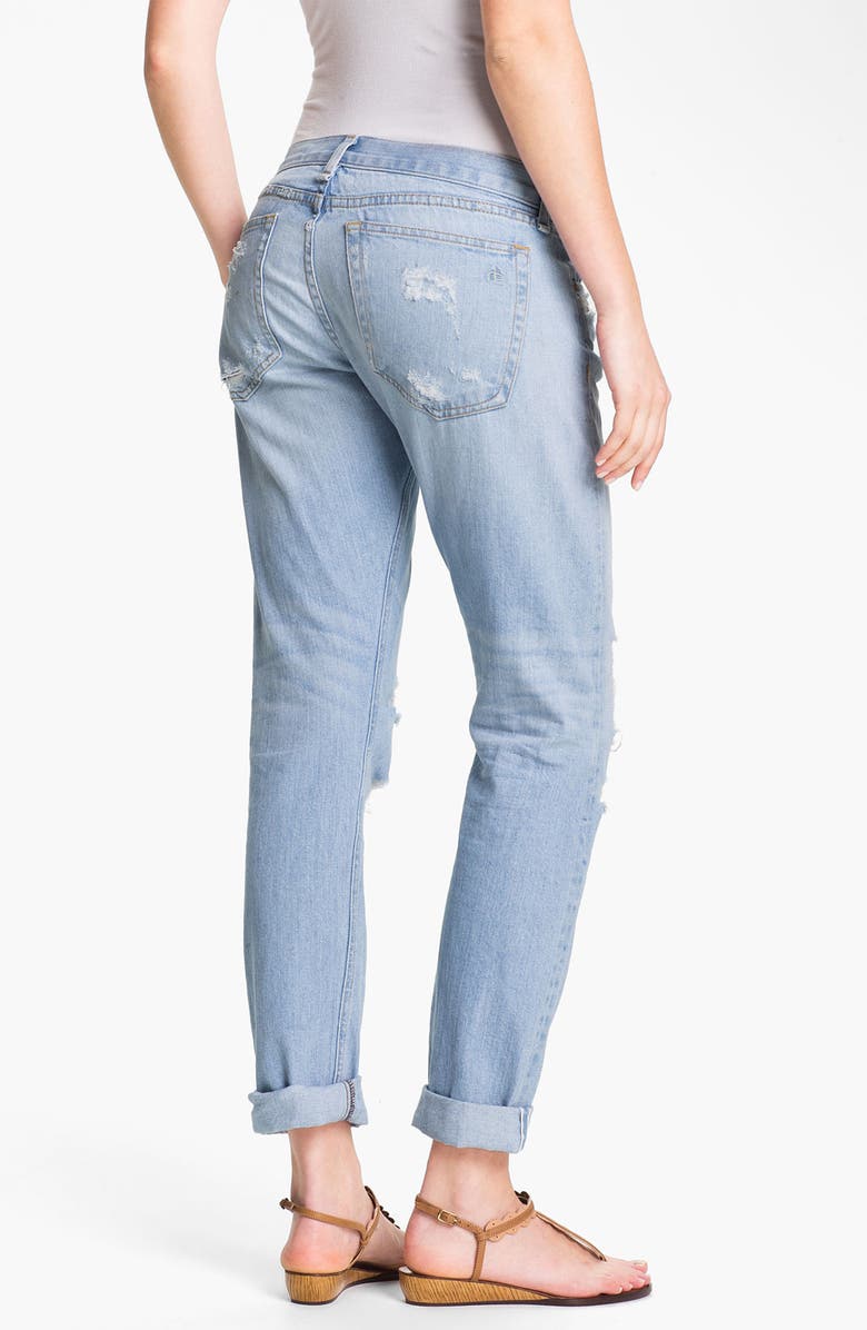 rag & bone/JEAN 'The Boyfriend' Selvedge Denim Jeans, Alternate, color, 