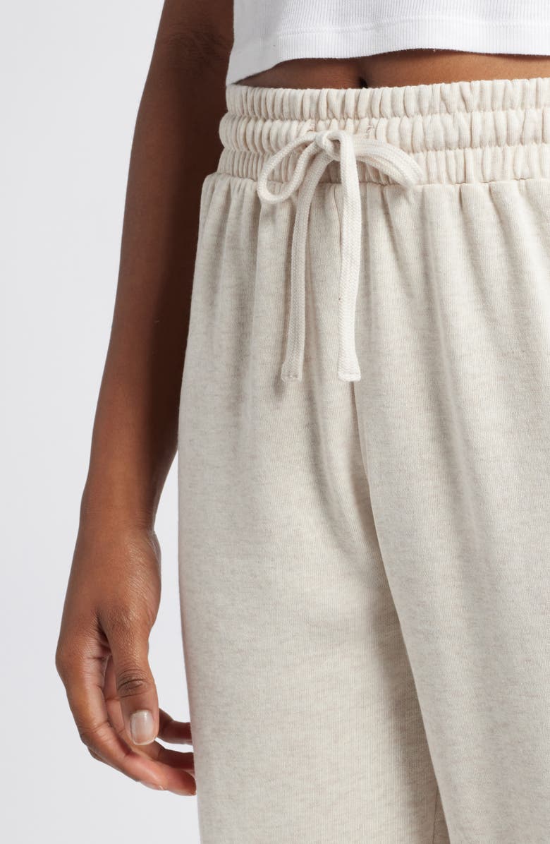 Rip Curl High Tide Cotton Blend Fleece Sweatpants, Alternate, color, Oatmeal Marle