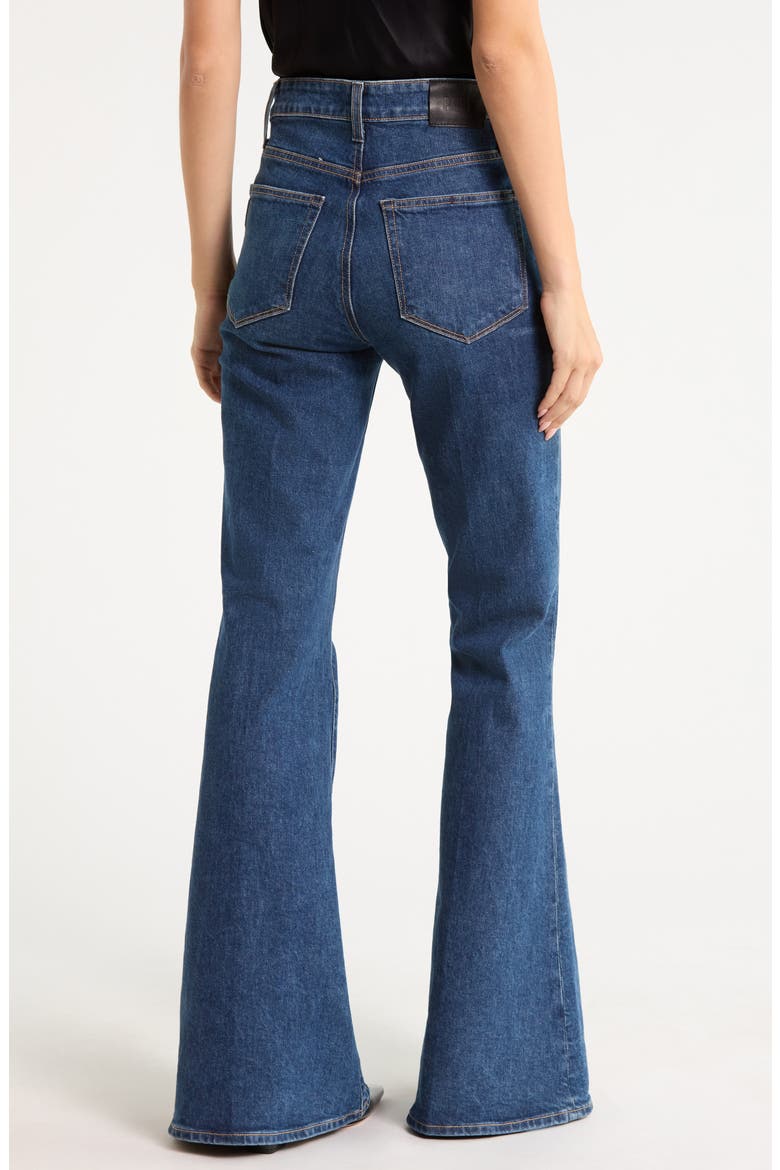 Marlow Flare Leg Jeans, Alternate, color, AGATE