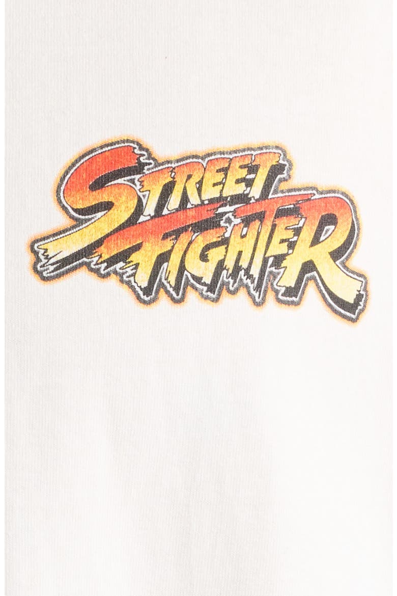 Street Fighter Stronger Graphic T-Shirt, Alternate, color, WHITE