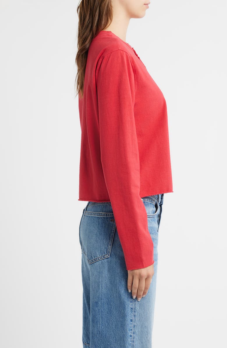 Frank & Eileen Jackie Cardigan, Alternate, color, Cherry