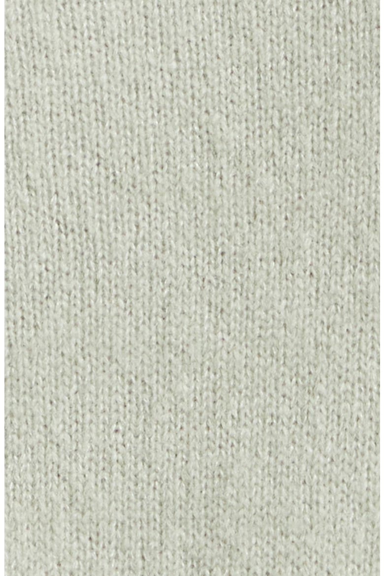 Mini Cashmere & Silk Crewneck Sweater, Alternate, color, WHITE TEA