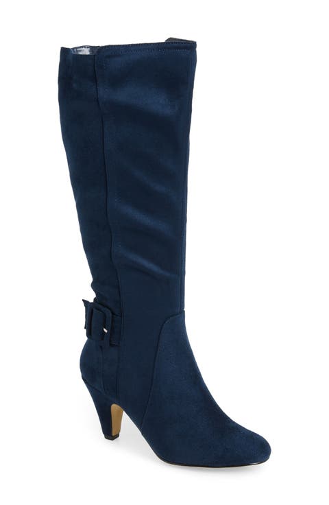 Troy Knee High Buckle Boot (Women)