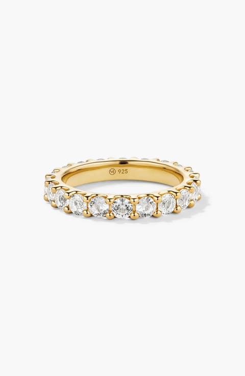 Aurora Lab Grown Sapphire Eternity Ring