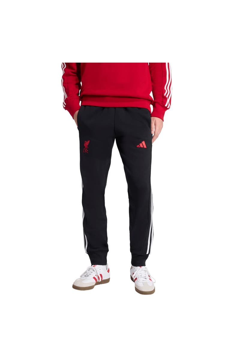 adidas Men's adidas Black Liverpool DNA Pants, Main, color, Black