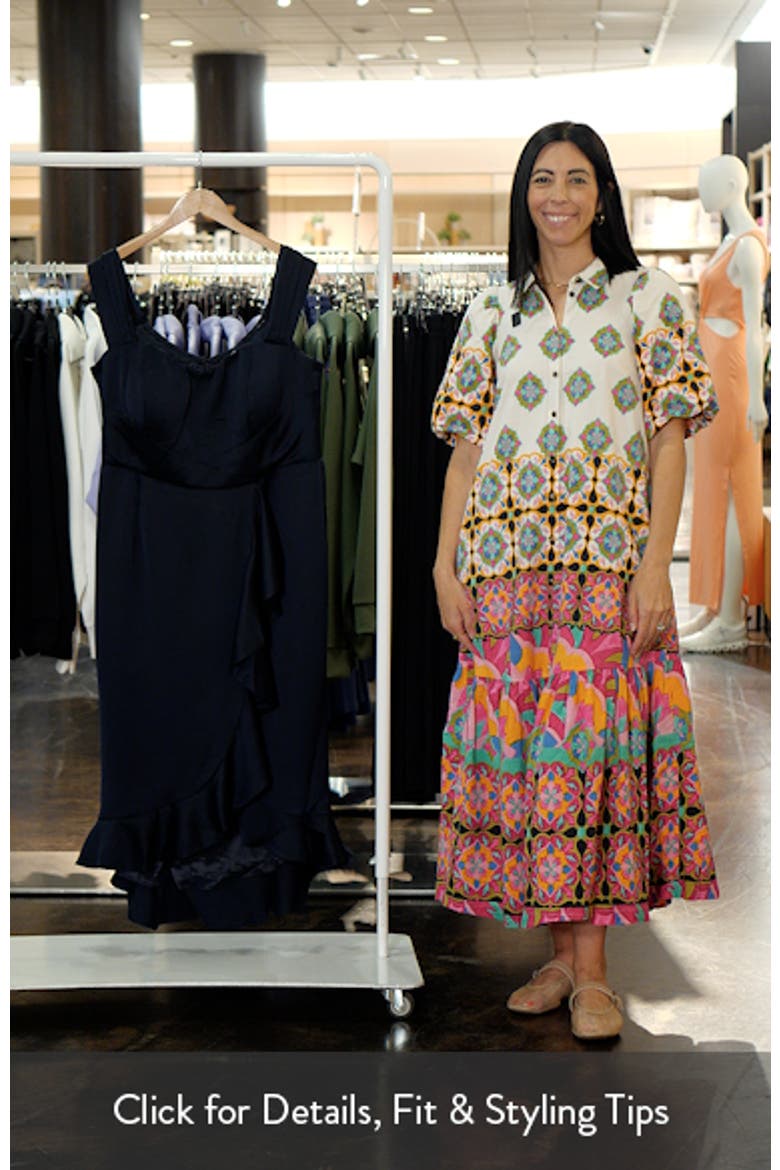 The Hypnotise Faux Wrap Midi Dress video