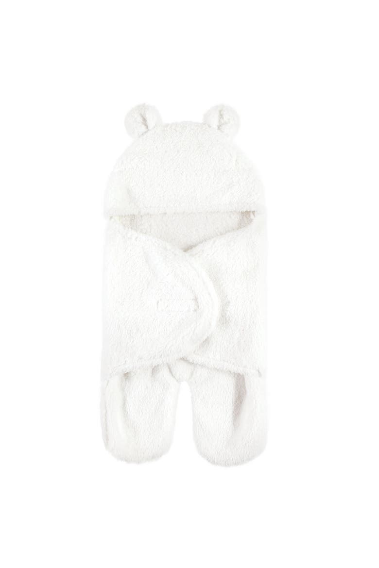 Animal Fluffy Baby Outdoor Stroller Sack Wrap, Main, color, Cream