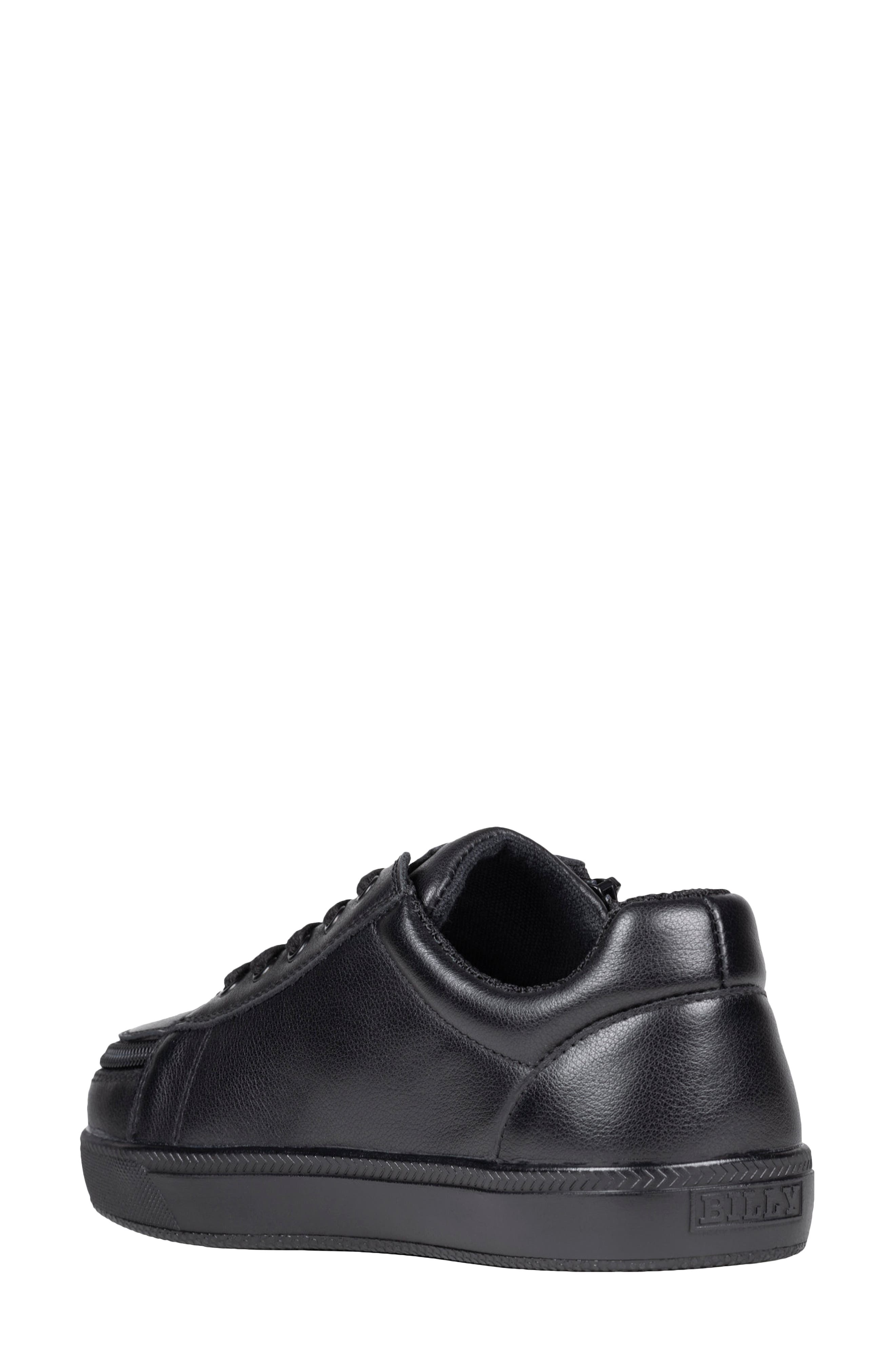 BILLY Footwear Kids' Classic Sneaker, Alternate, color, Black Leather