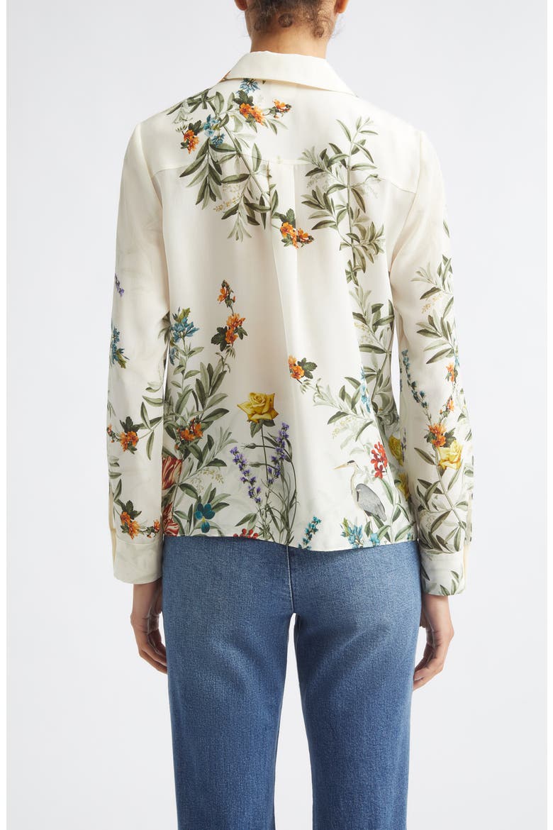 Willa Silk Top, Alternate, color, DESERT SPRIGS VANILLA