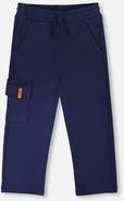 Deux par Deux French Terry Sweatpants with Cargo Pocket