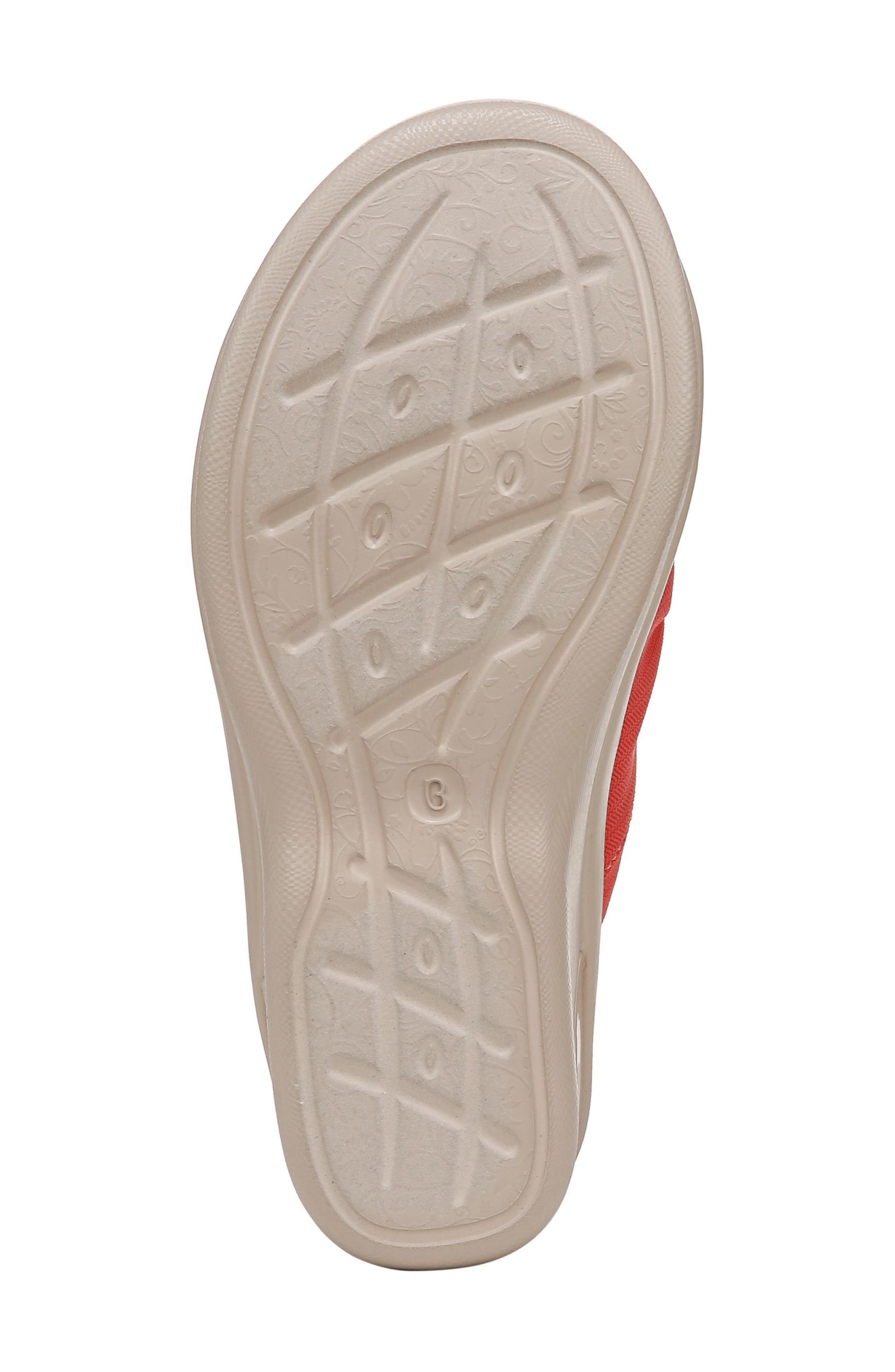 Smile 3 Open Toe Wedge Slide Sandal - Wide Width Available, Alternate, color, PINK