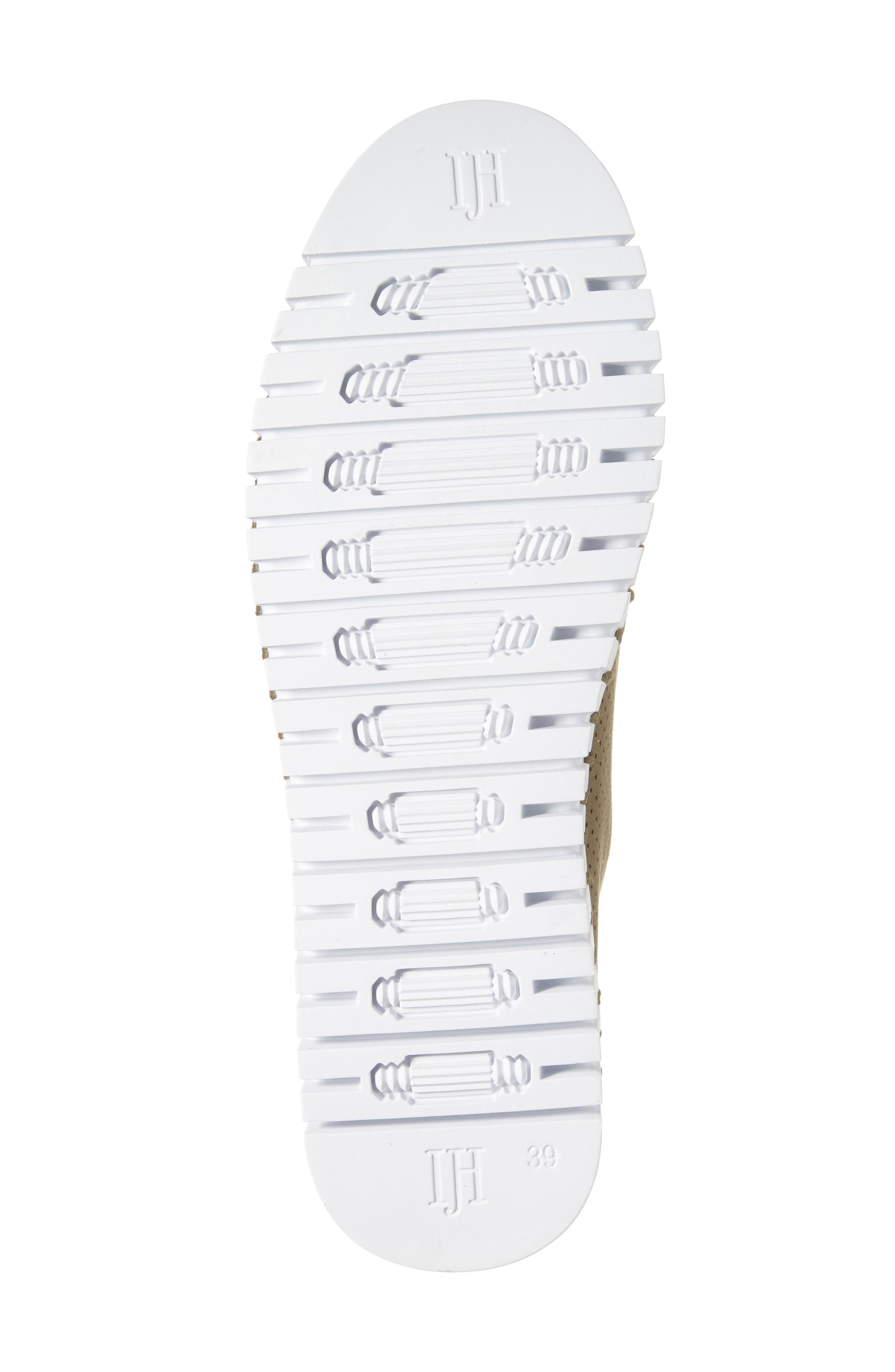 Ilse Jacobsen Tulipu Perforated Platform Sneaker, Alternate, color, Deep Olive