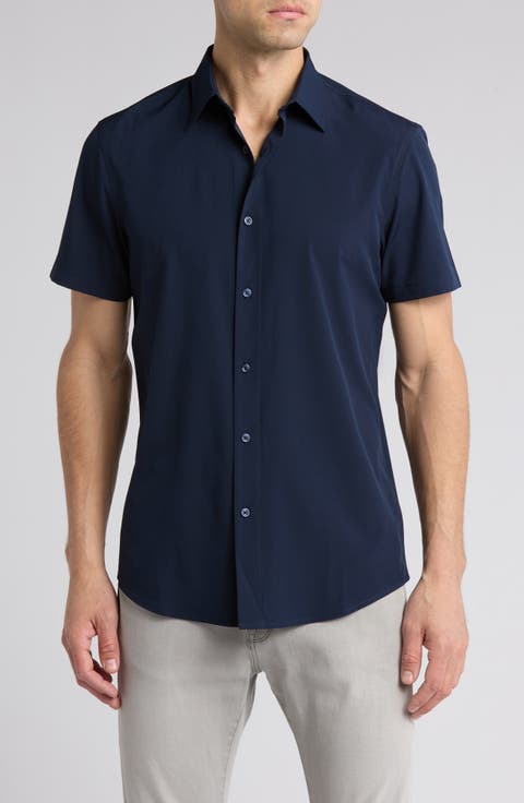 Short Sleeve Button-Up Shirt