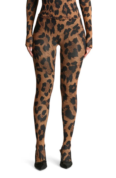 Print Toe Leggings