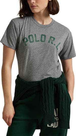 Tシャツ・カットソー POLO RALPH LAUREN Woman T-Shirt Green 200963871 002 POLO RALPH LAUREN Woman T-Shirt Green 200963871 002 (POLO