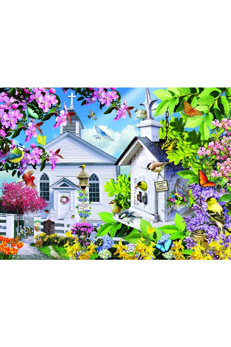 Time for Church 1000 piece Jigsaw Puzzle for Adults, Alternate, color, Multicolor