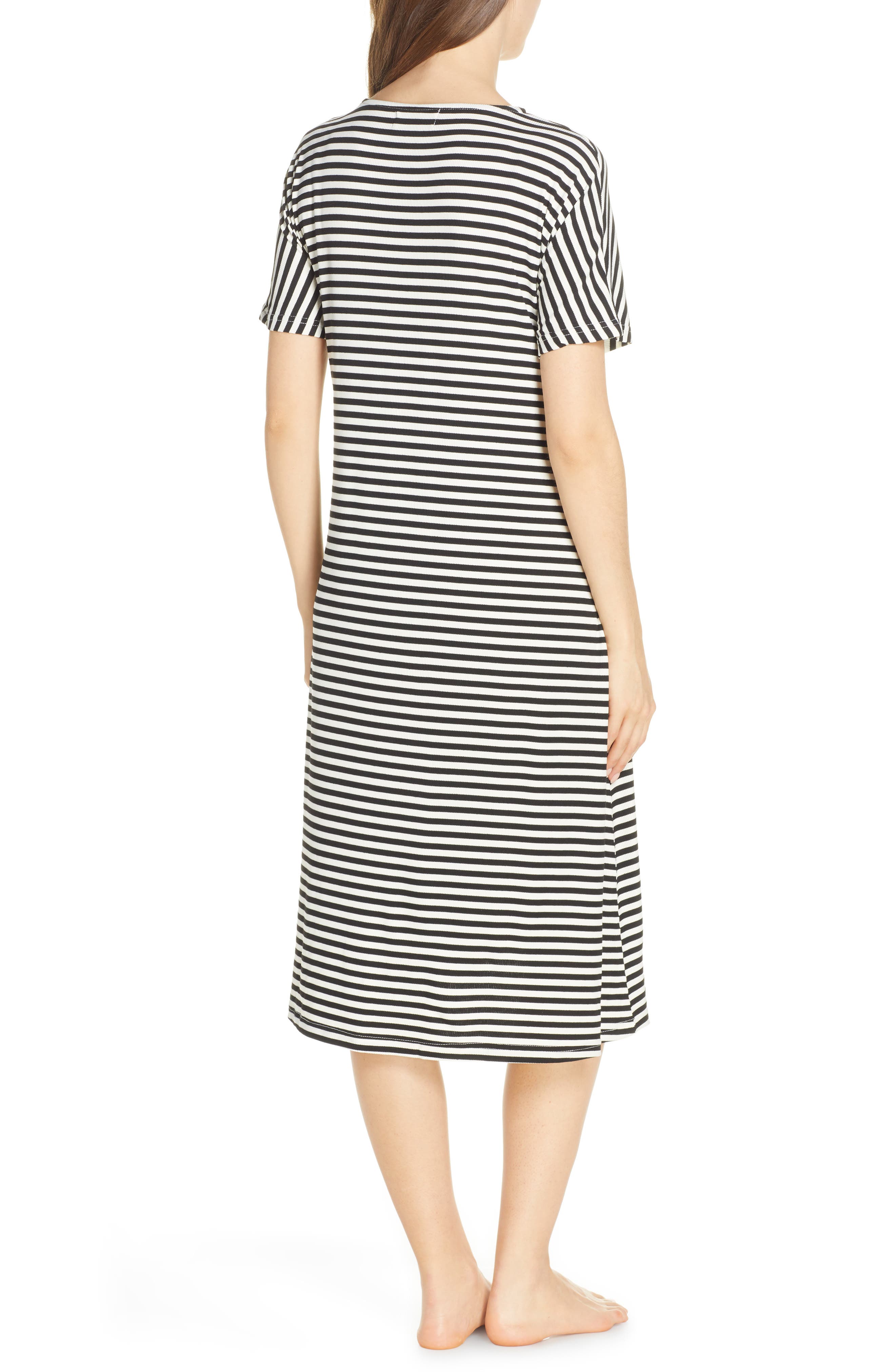 Nesting Olive Maternity/Nursing Ribbed Nightshirt (Women) | Nordstrom