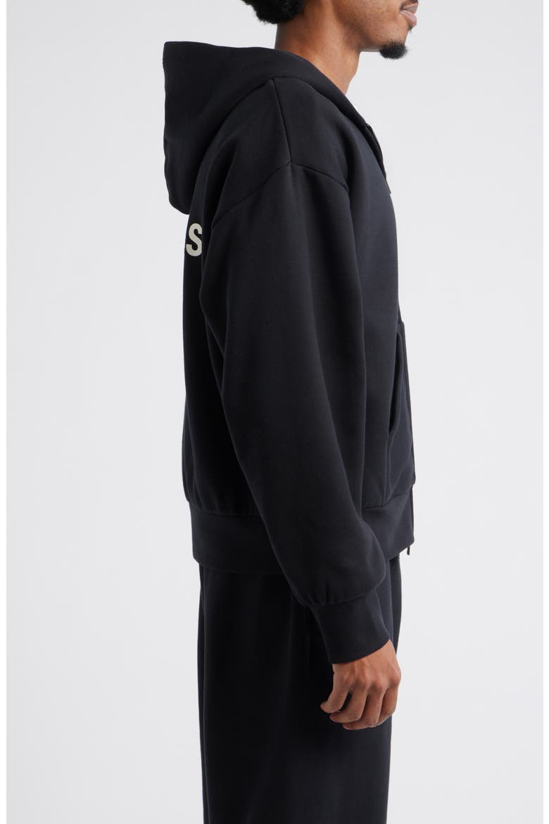 Classic Fleece Zip Hoodie, Alternate, color, VINTAGE BLACK