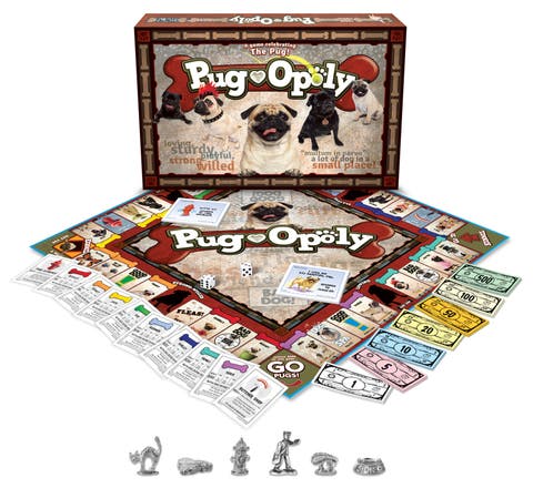 Pugopoly Monopoly Board Game