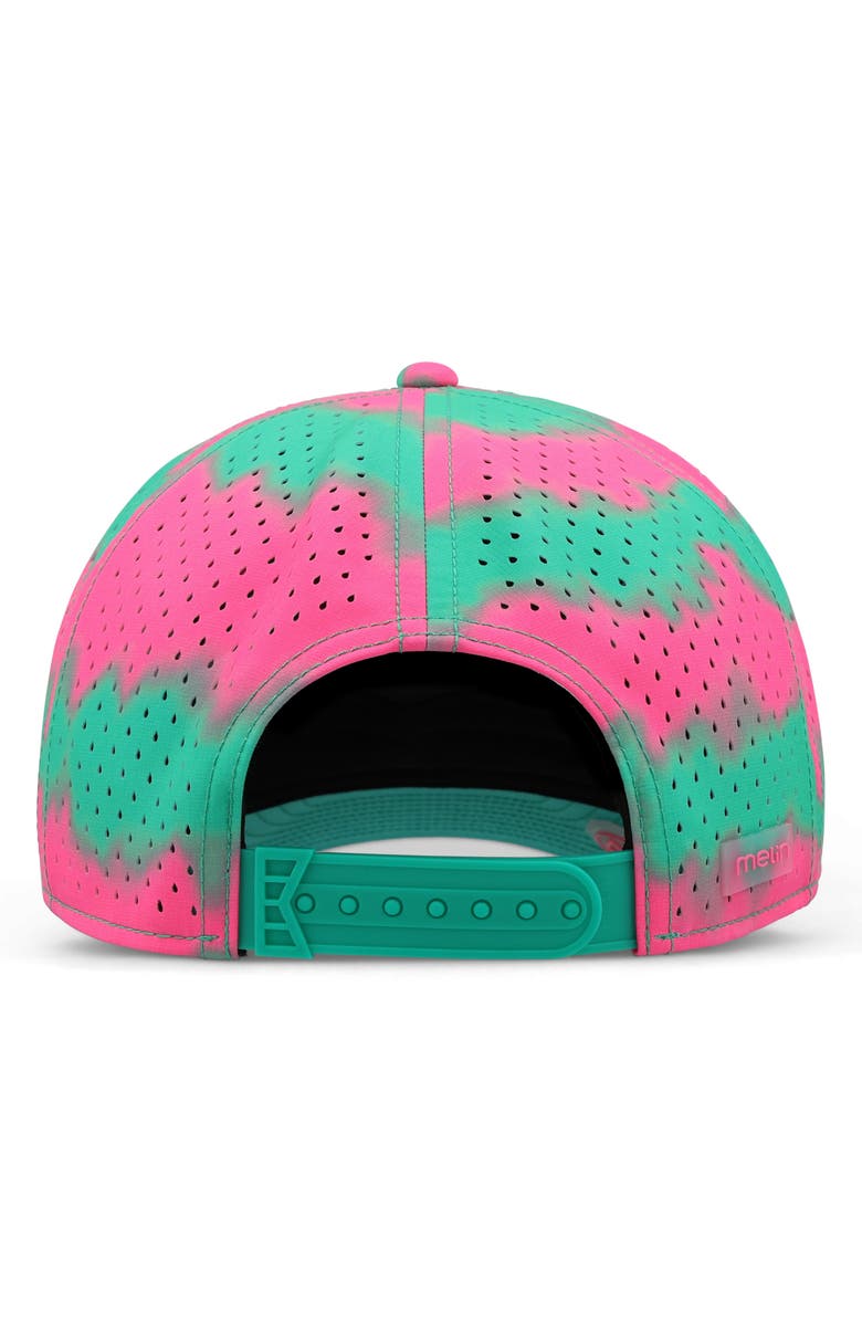 Melin Hydro Odysea Neon Tie Dye Hat, Alternate, color, Neo Pink