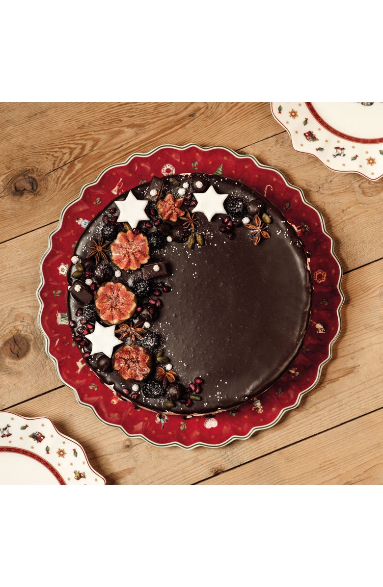 Villeroy & Boch Toy's Delight Cake Plate, Alternate, color,