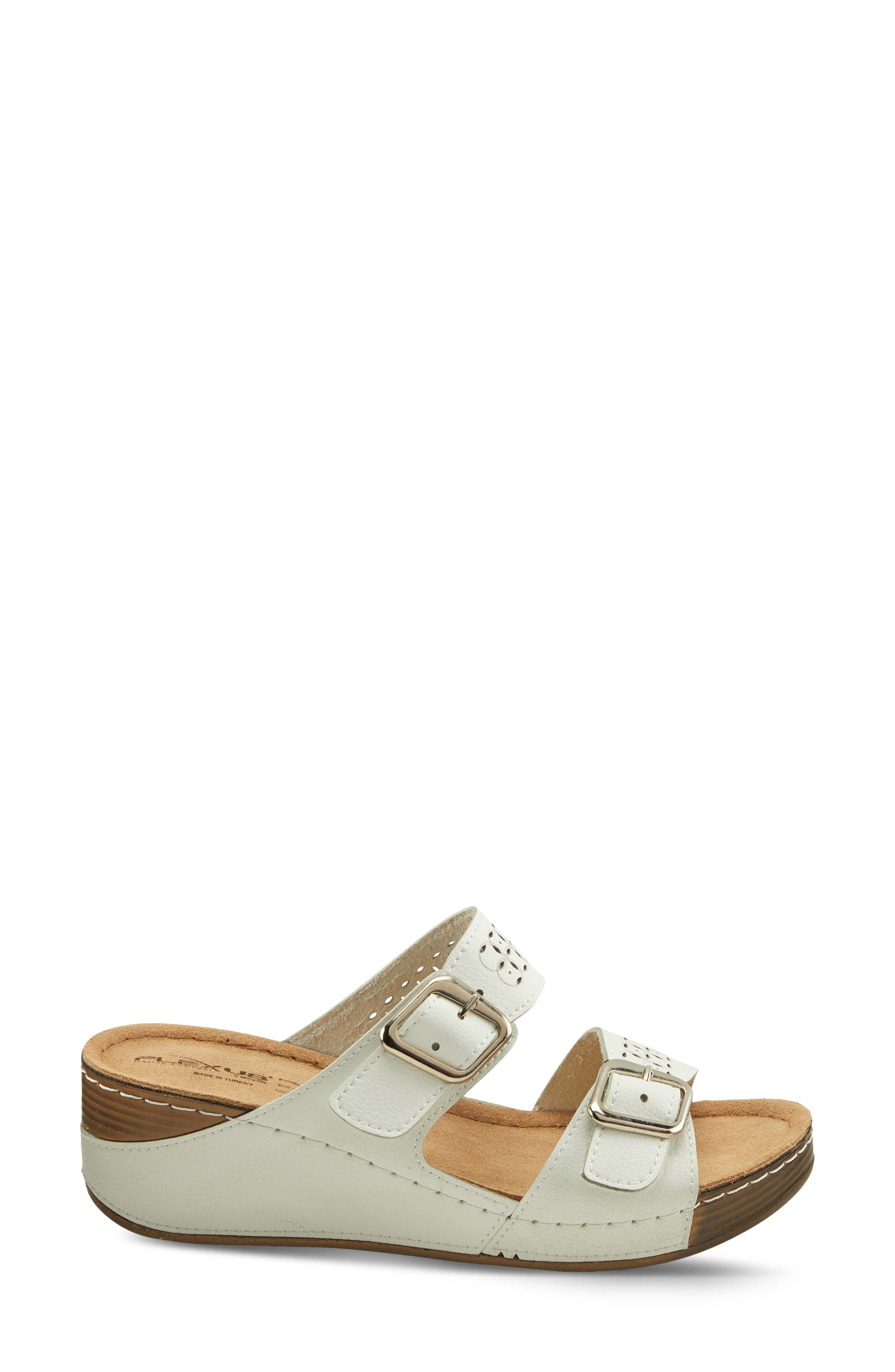 Flexus by Spring Step Thrume Wedge Sandal, Alternate, color, 