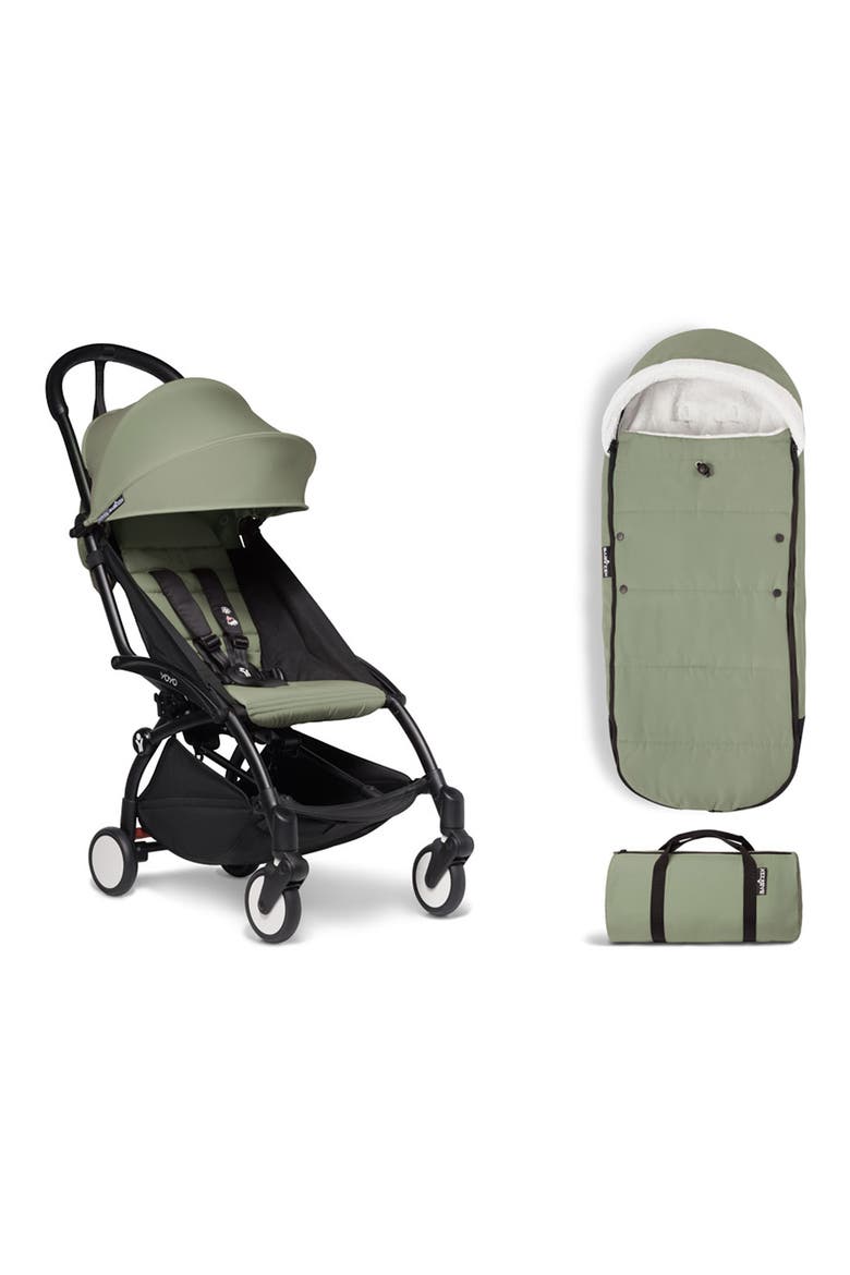 Footmuff for YOYO² & YOYO+ Strollers, Alternate, color, OLIVE