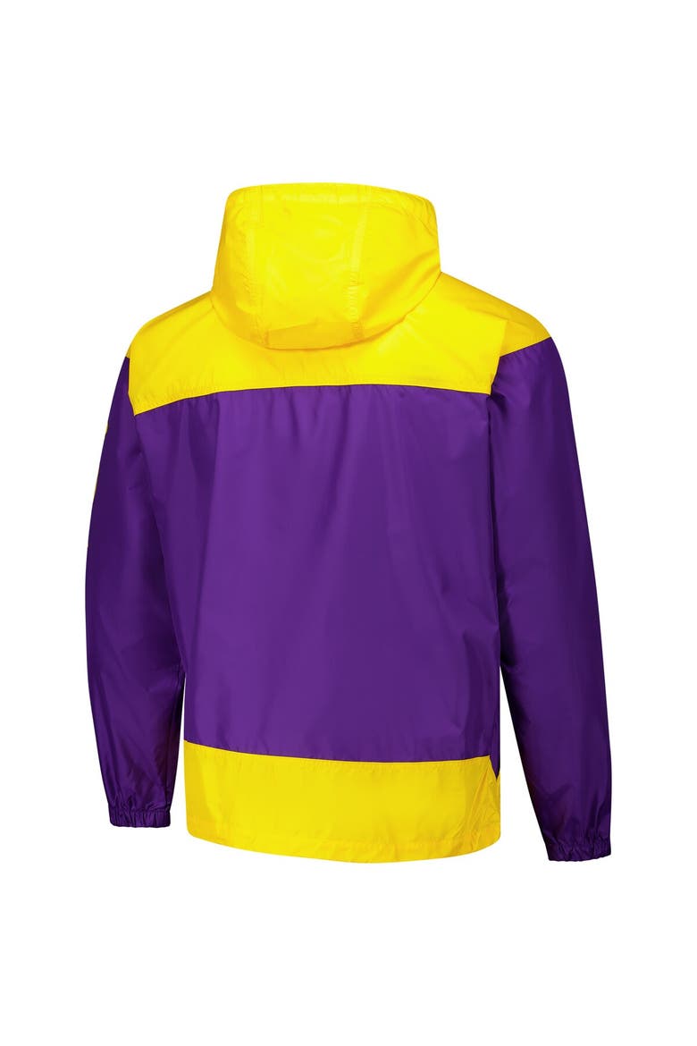 Men's Columbia Purple LSU Tigers Flash Challenger II Omni-Shade Full-Zip Windbreaker Jacket, Alternate, color, Purple