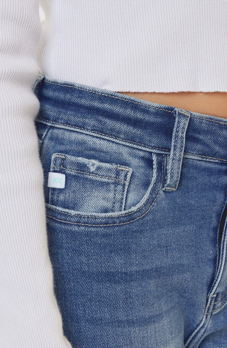 KanCan Cole High Rise Ankle Skinny Jeans, Alternate, color, Medium Wash