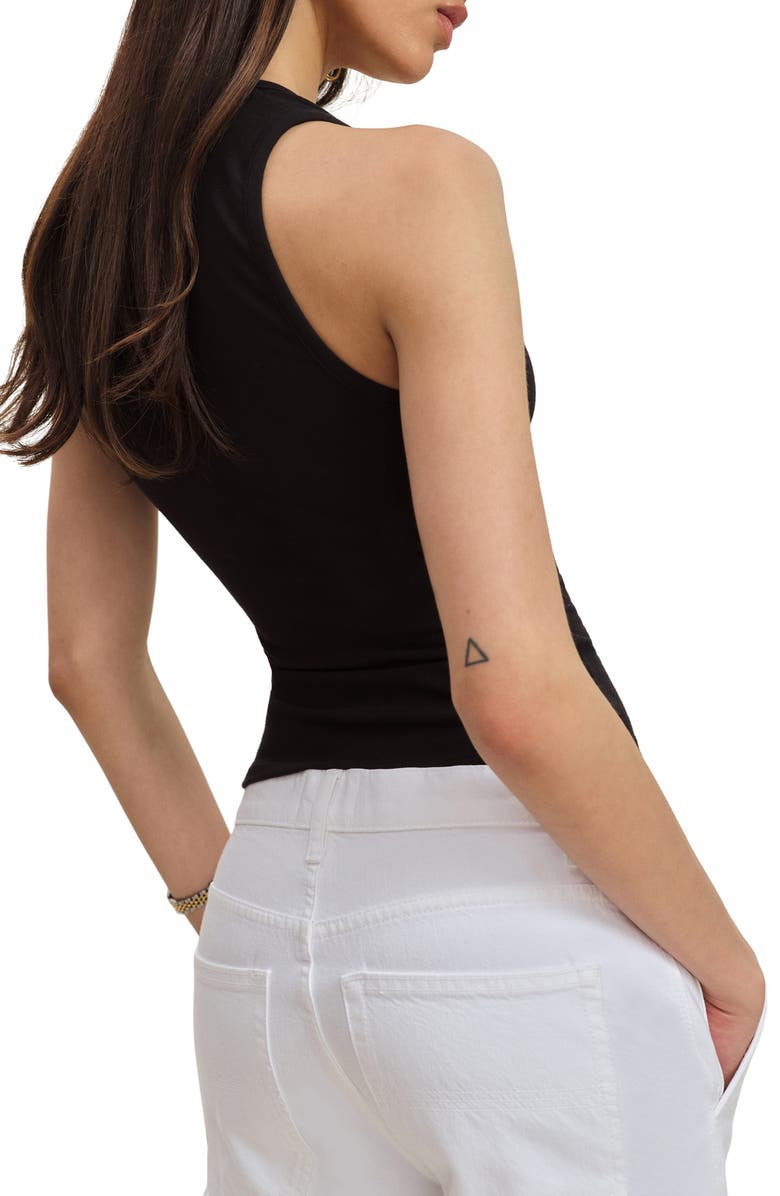 Reformation Archie Organic Cotton Blend Jersey Tank, Alternate, color, 