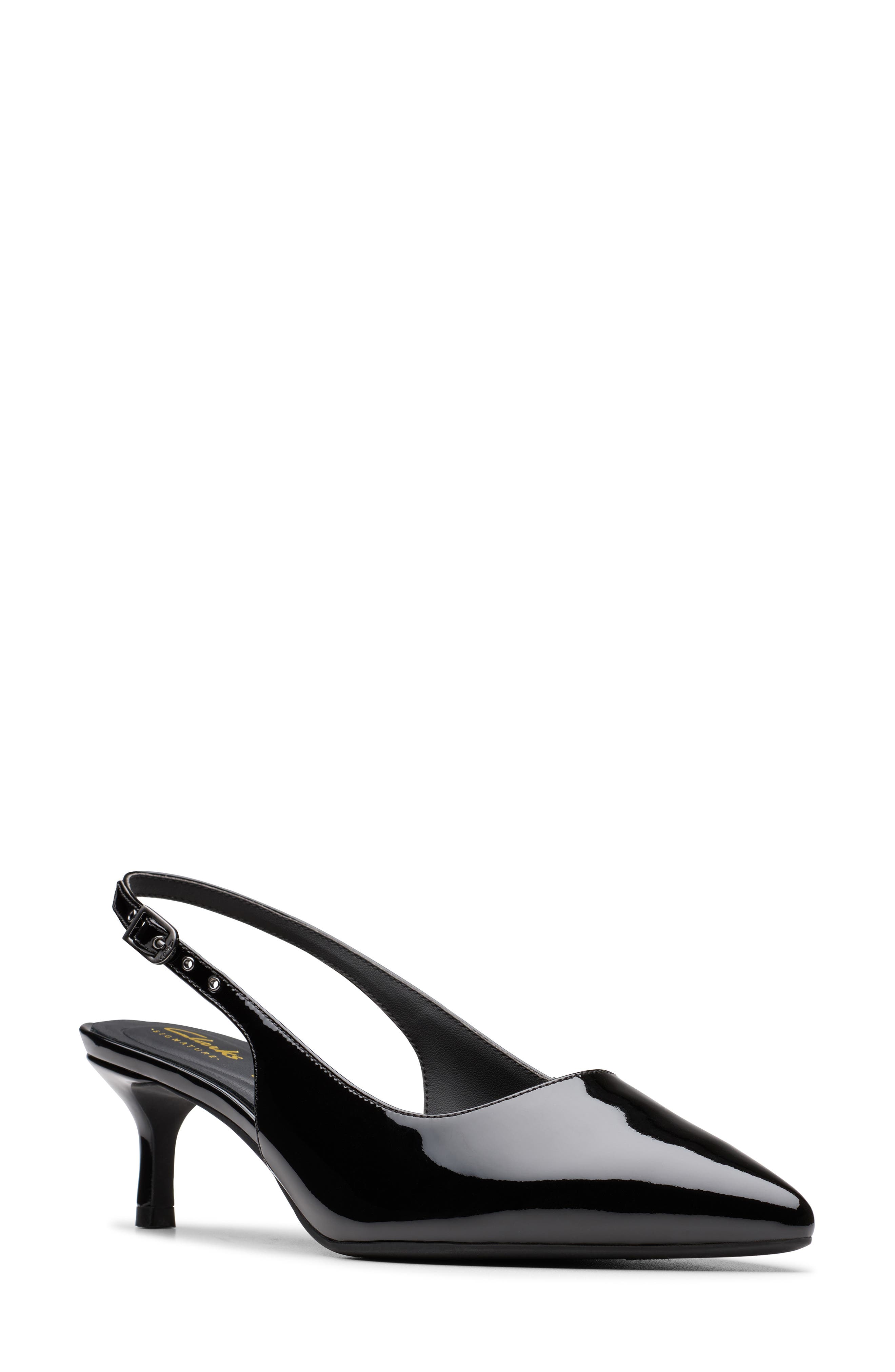 Zarey Leather Slingback Pump