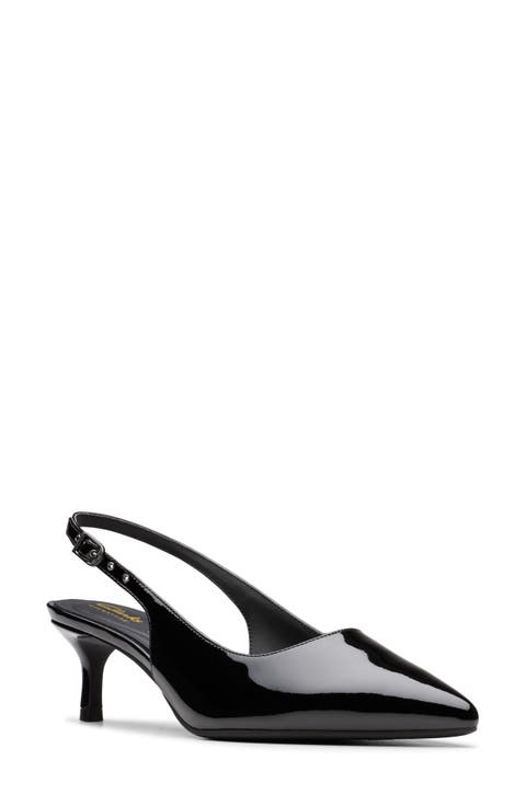 Zarey Leather Slingback Pump