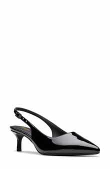 Zarey Leather Slingback Pump