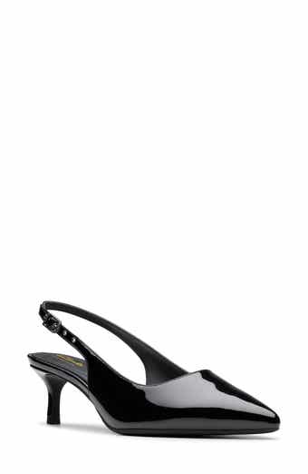 Zarey Leather Slingback Pump