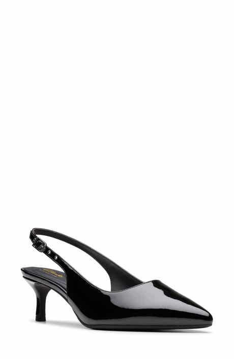 Zarey Leather Slingback Pump