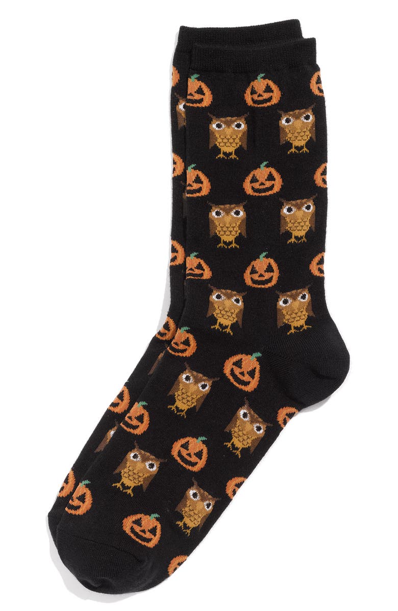 Hot Sox Pattern Socks, Main, color, 