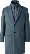 Mackage Skai-SLB Virgin Wool Coat with Removable Down Bib