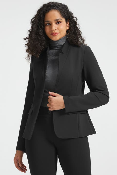 All Day Blazer Stretch Ponte