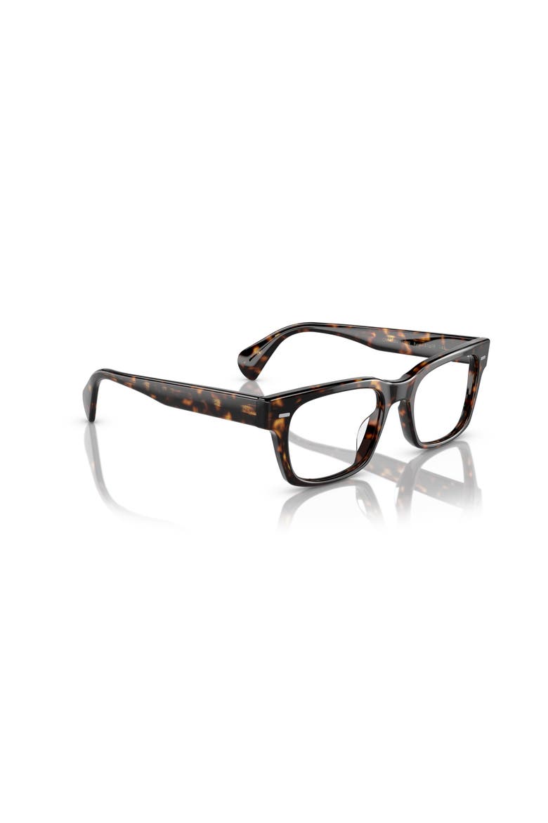 57mm Square optical glasses, Alternate, color, Tortoise