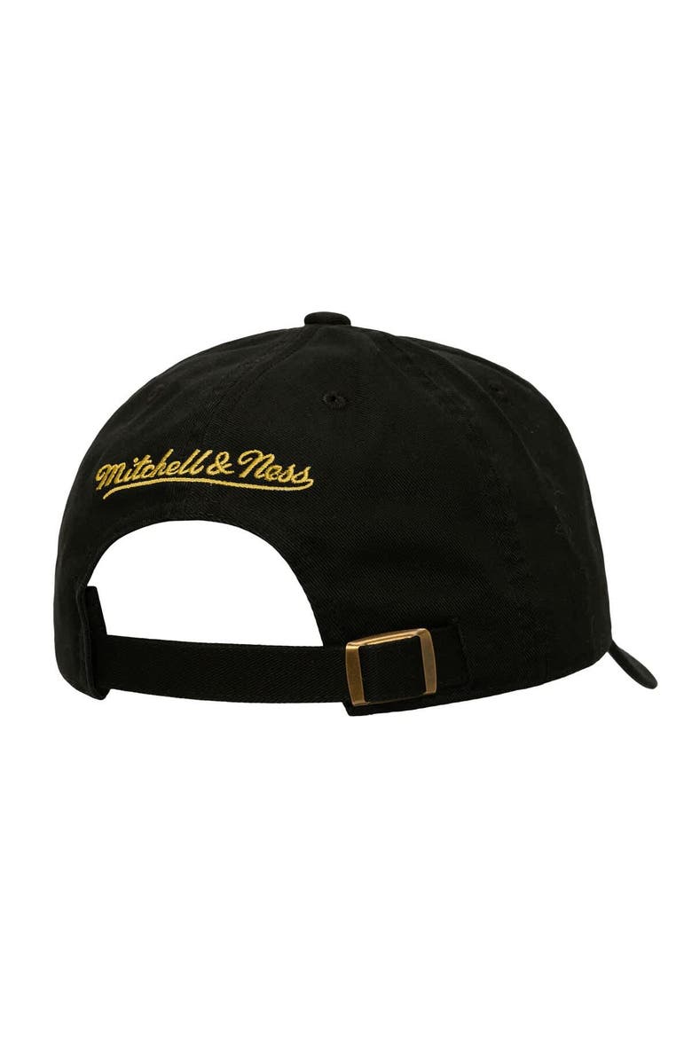 Women's Mitchell & Ness Black Boston Bruins Micro Lefty Adjustable Hat, Alternate, color, Black