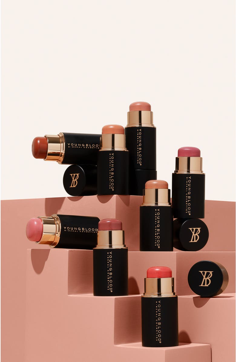 Youngblood Mineral Cosmetics VividLuxe Crème Blush Stick, Alternate, color, Tiramisu (Rich Cinnamon)