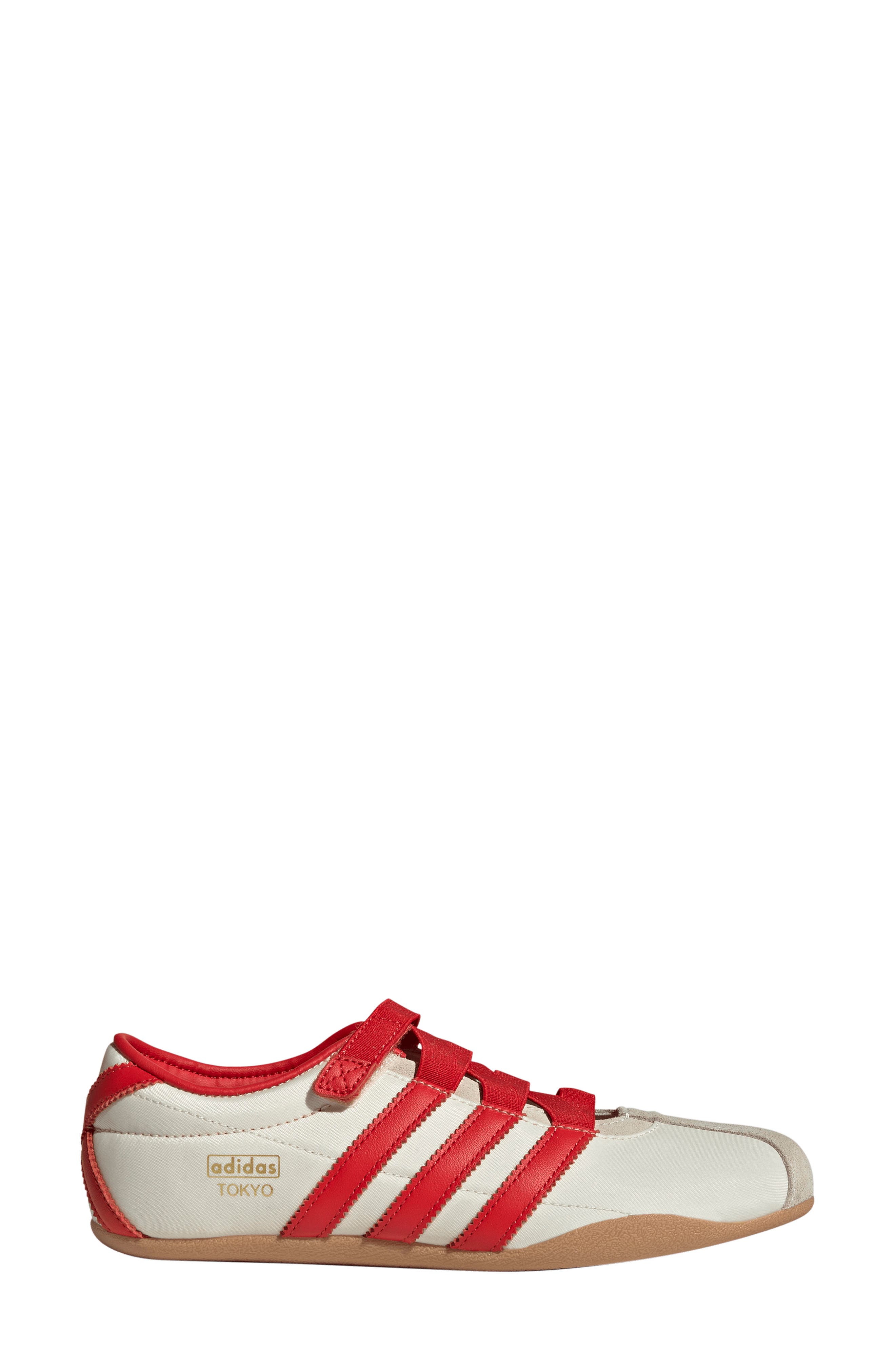 Tokyo Sneaker, Alternate, color, CREAM WHITE/ RED/ GOLD MET.