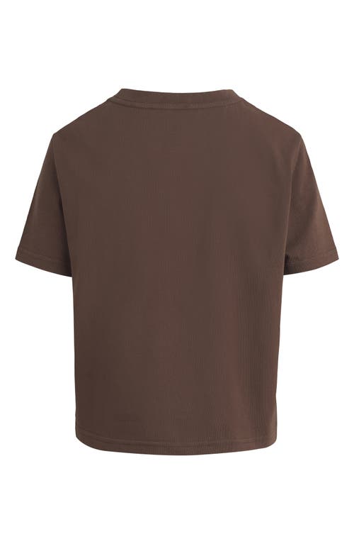 Favorite Daughter The Favorite Organic Cotton T-shirt In Brown