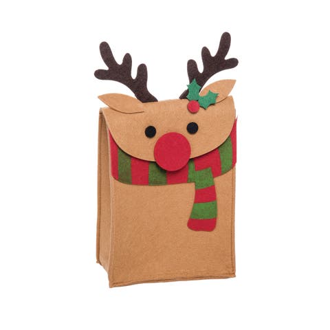 Reindeer Felt Bag Small