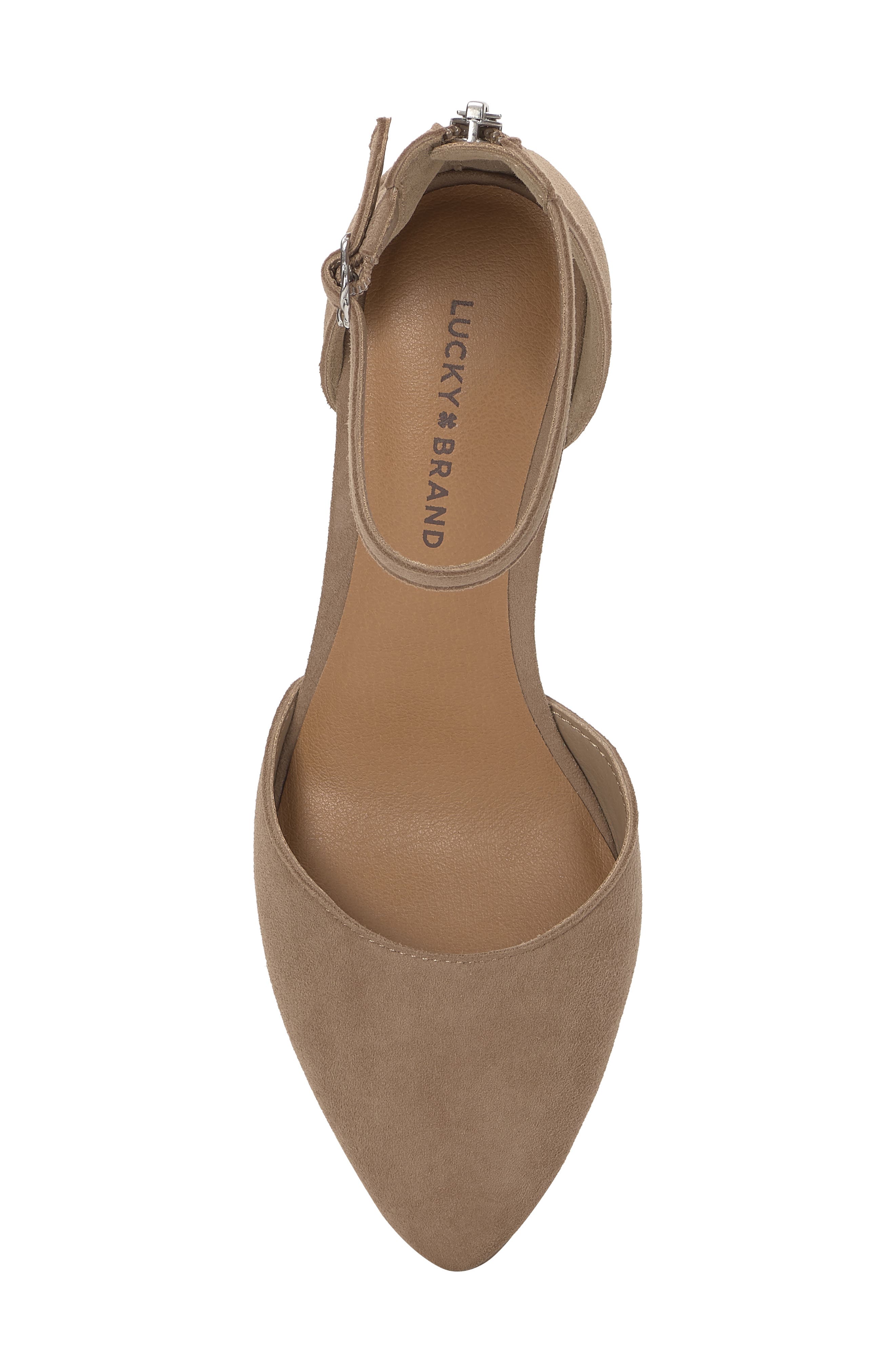 Nitika Ankle Strap Pump, Alternate, color, PORCINI