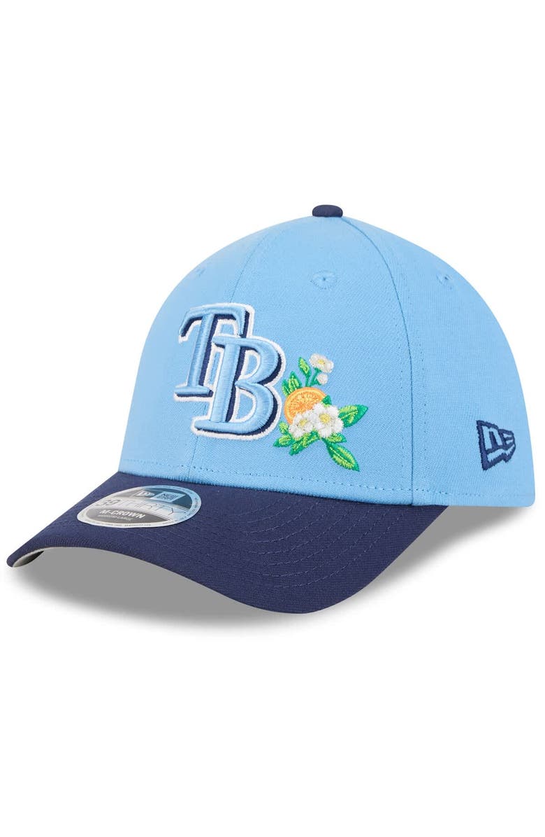 New Era Men's New Era Light Blue/Navy Tampa Bay Rays 2026 Spring Training M-Crown 39THIRTY Flex Hat, Alternate, color, Light Blue