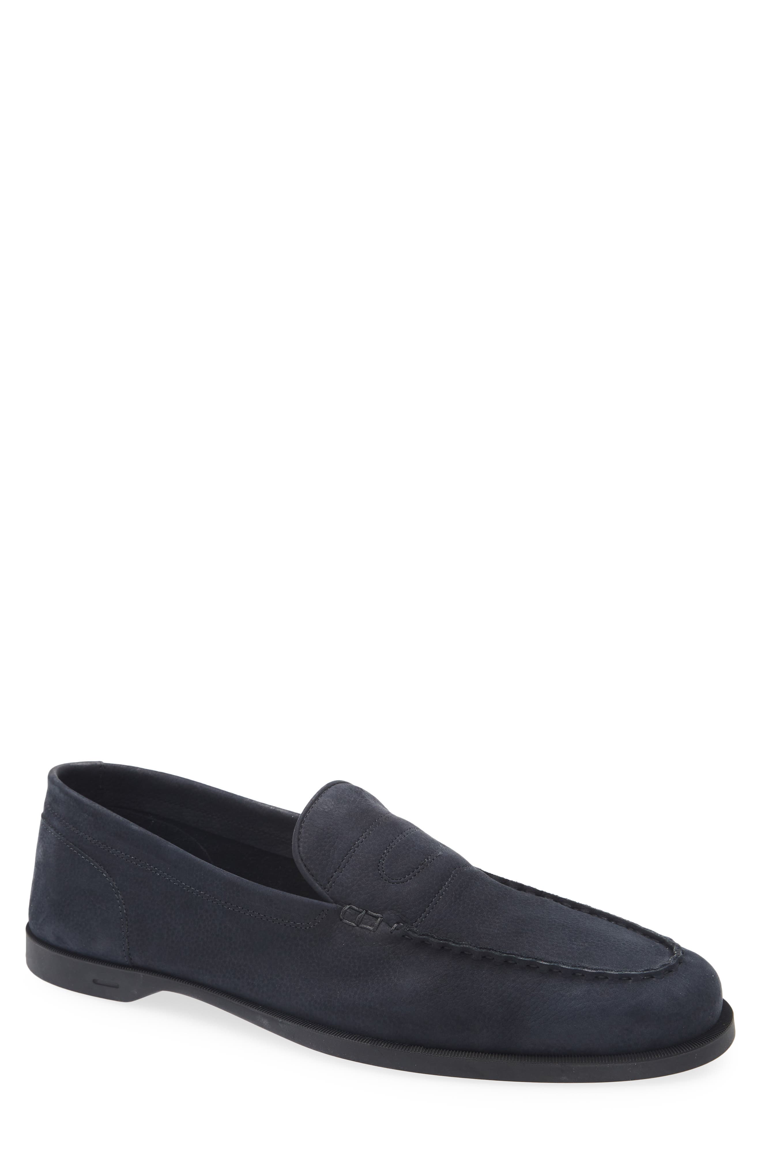 John Lobb Pace Loafer, Main, color, Midnight